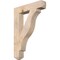 Ekena Millwork Funston Craftsman Smooth Bracket, Douglas Fir, 5 1/2"W x 30"D x 42"H BKT06X30X42FST04SDF - alternate 1